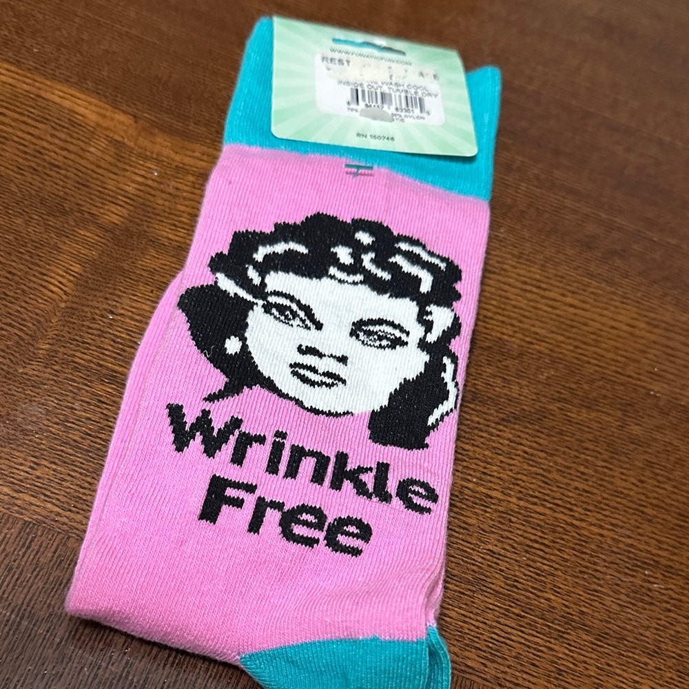 Fanatic - Socks - Resting @#%*+ Fave keeps me pretty Wrinkle Free - NEW